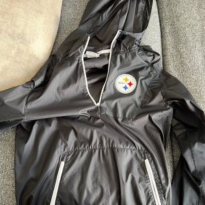 MOVEOUT SALE must go! Steelers Nike Rain Jacket size Small